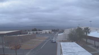 Weather camera view of Pahrump Valley HS.