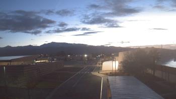 Weather camera view of Pahrump Valley HS.