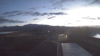Weather camera view of Pahrump Valley HS.
