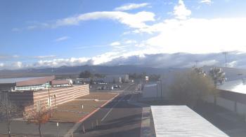 Weather camera view of Pahrump Valley HS.