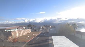 Weather camera view of Pahrump Valley HS.