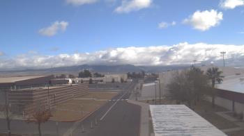 Weather camera view of Pahrump Valley HS.