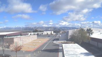 Weather camera view of Pahrump Valley HS.