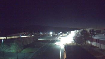 Weather camera view of Pahrump Valley HS.