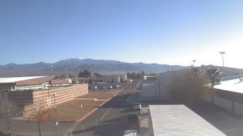 Weather camera view of Pahrump Valley HS.