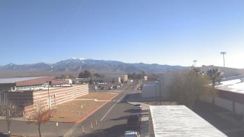 Weather camera view of Pahrump Valley HS.