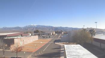 Weather camera view of Pahrump Valley HS.