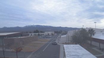 Weather camera view of Pahrump Valley HS.
