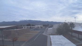 Weather camera view of Pahrump Valley HS.