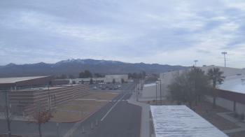 Weather camera view of Pahrump Valley HS.