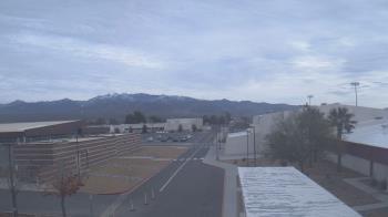 Weather camera view of Pahrump Valley HS.