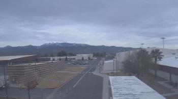 Weather camera view of Pahrump Valley HS.