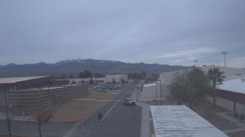 Weather camera view of Pahrump Valley HS.
