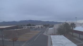 Weather camera view of Pahrump Valley HS.