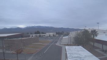 Weather camera view of Pahrump Valley HS.