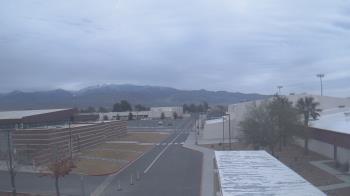 Weather camera view of Pahrump Valley HS.