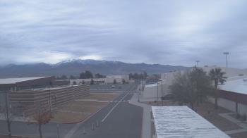 Weather camera view of Pahrump Valley HS.