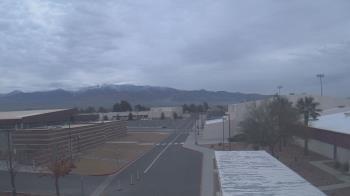 Weather camera view of Pahrump Valley HS.