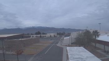 Weather camera view of Pahrump Valley HS.