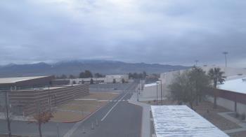 Weather camera view of Pahrump Valley HS.