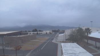 Weather camera view of Pahrump Valley HS.