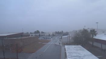 Weather camera view of Pahrump Valley HS.