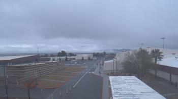 Weather camera view of Pahrump Valley HS.