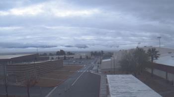 Weather camera view of Pahrump Valley HS.