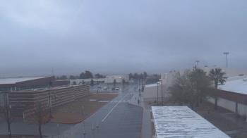 Weather camera view of Pahrump Valley HS.
