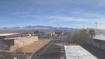 Weather camera view of Pahrump Valley HS.