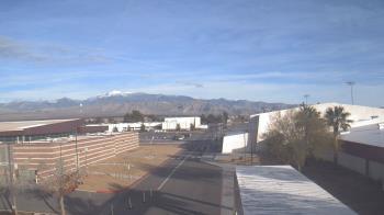 Weather camera view of Pahrump Valley HS.