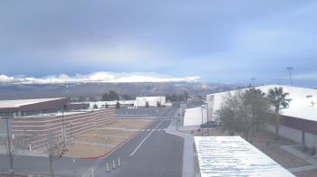 Weather camera view of Pahrump Valley HS.