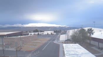 Weather camera view of Pahrump Valley HS.