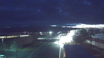 Weather camera view of Pahrump Valley HS.