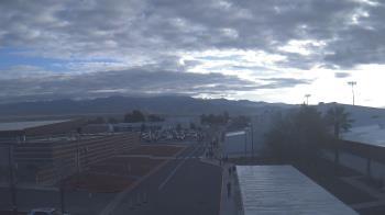 Weather camera view of Pahrump Valley HS.