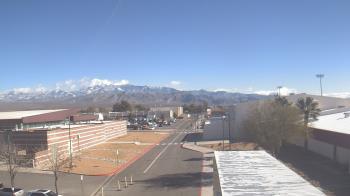 Weather camera view of Pahrump Valley HS.