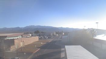 Weather camera view of Pahrump Valley HS.