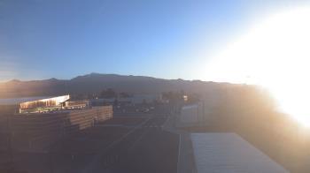 Weather camera view of Pahrump Valley HS.