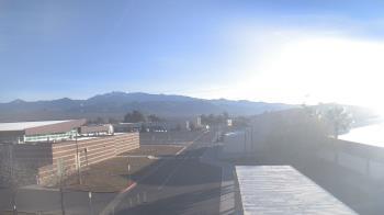 Weather camera view of Pahrump Valley HS.