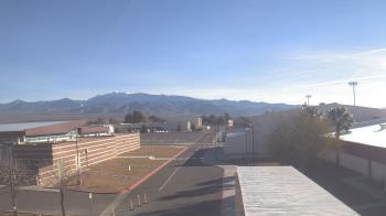 Weather camera view of Pahrump Valley HS.