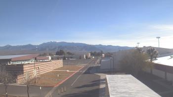 Weather camera view of Pahrump Valley HS.