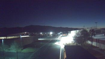 Weather camera view of Pahrump Valley HS.