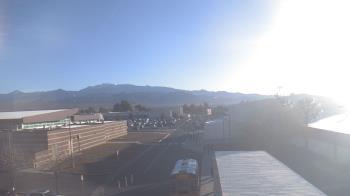 Weather camera view of Pahrump Valley HS.