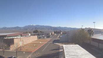 Weather camera view of Pahrump Valley HS.