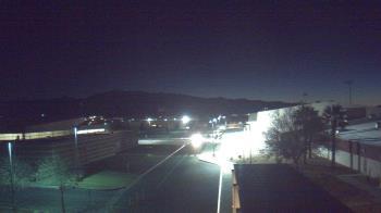 Weather camera view of Pahrump Valley HS.
