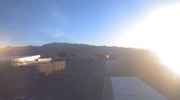 Weather camera view of Pahrump Valley HS.