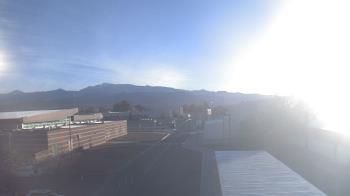 Weather camera view of Pahrump Valley HS.