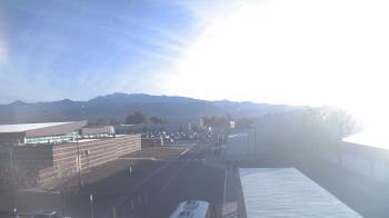 Weather camera view of Pahrump Valley HS.
