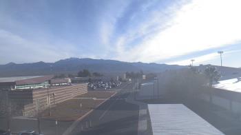 Weather camera view of Pahrump Valley HS.