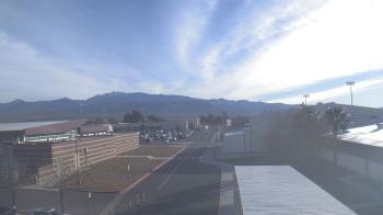 Weather camera view of Pahrump Valley HS.